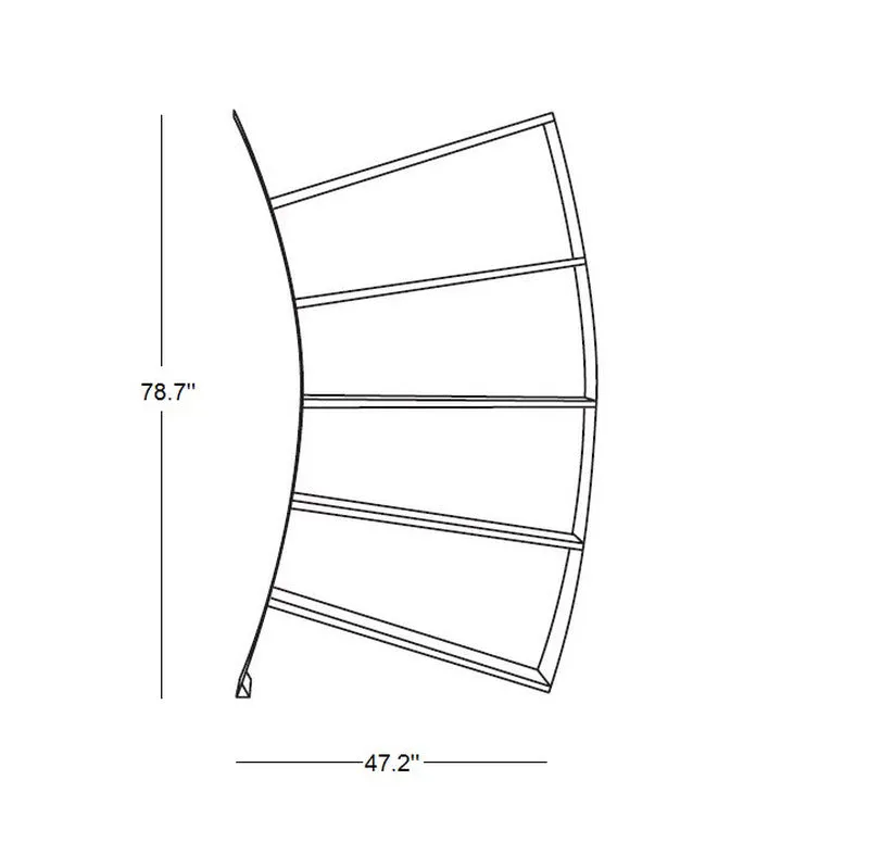 Virgo Bookcase