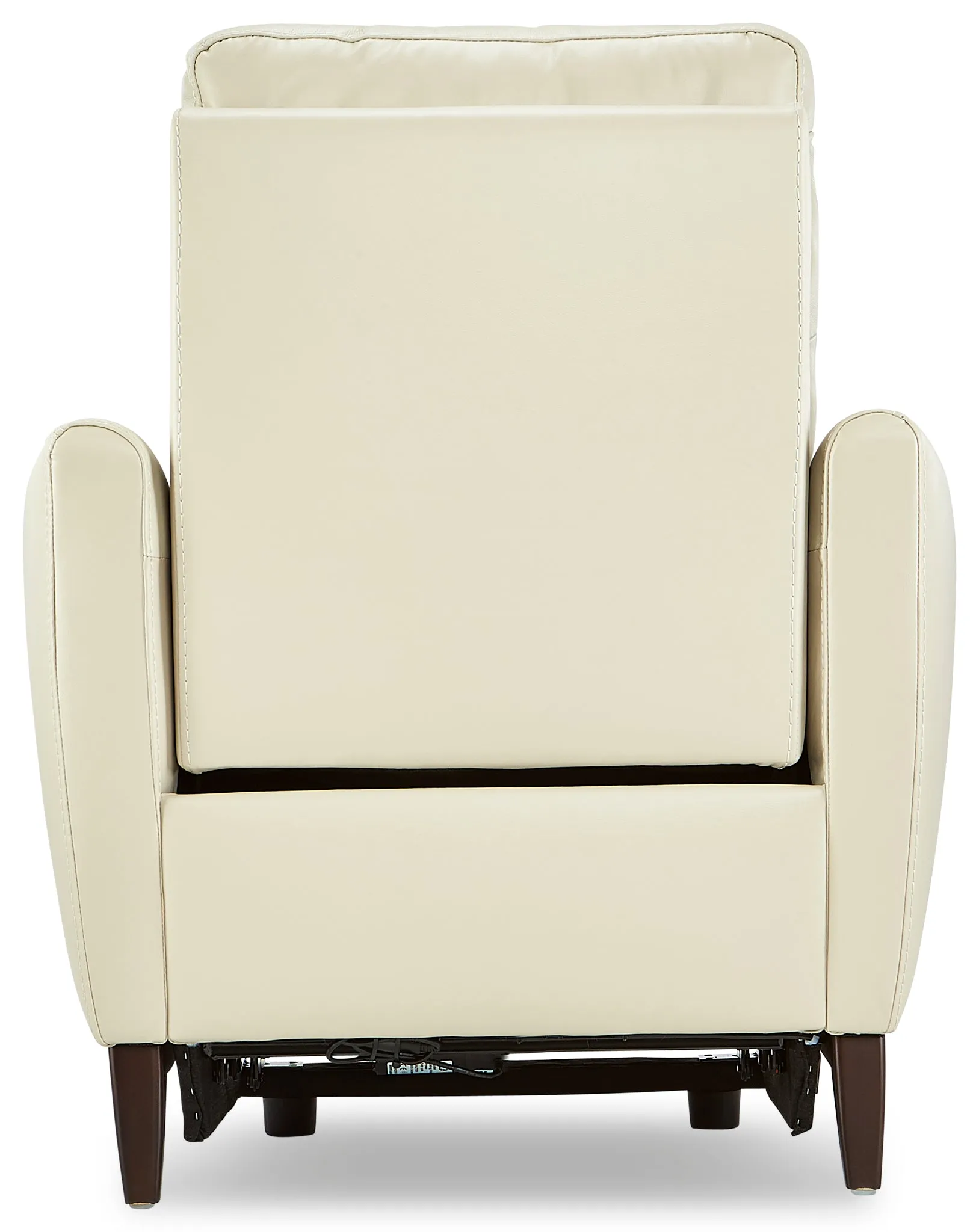 Wexner Leather Dual Power Recliner - Colby Stone