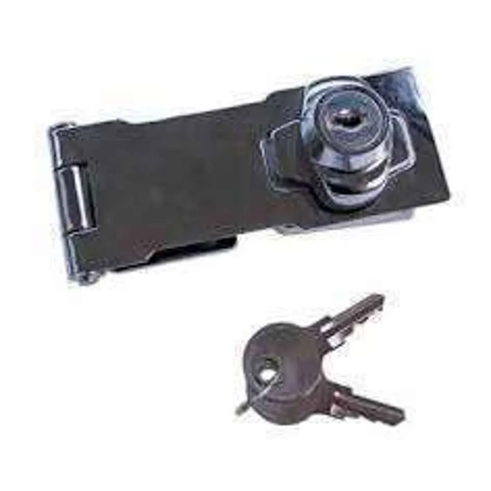 Zenith Locking Safety Hasp & Staples 75mm CP