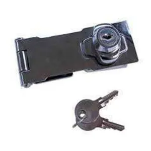 Zenith Locking Safety Hasp & Staples 75mm CP