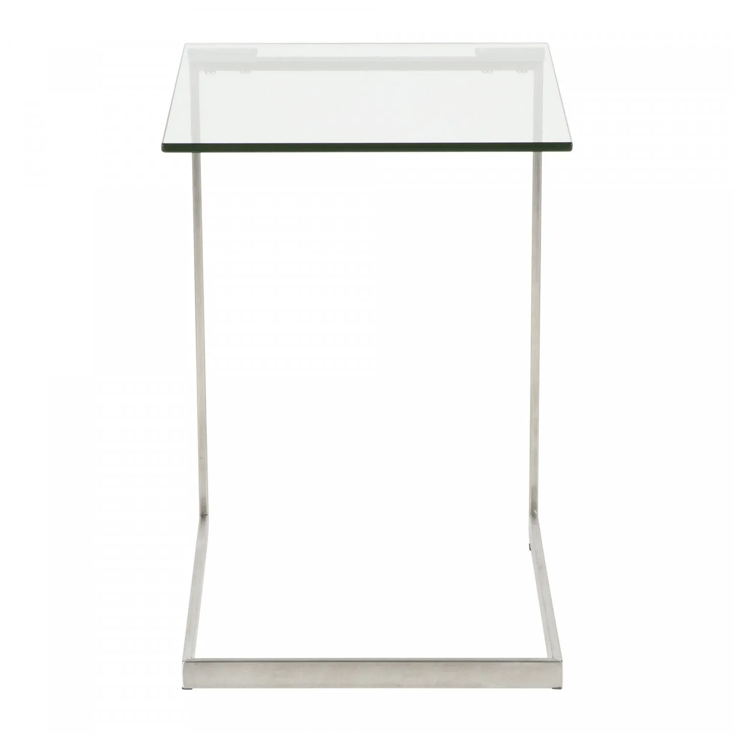 Zenn 15.75" Accent Table - Stainless Steel